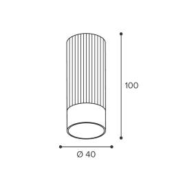 Светильник WOLTA WSL-MR11/16BG под лампу MR11 с цоколем GU10 Черный / золотой SHELL