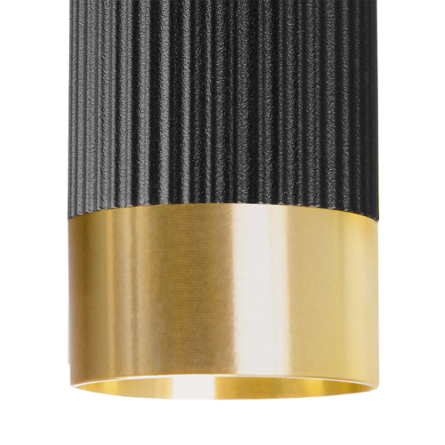 Светильник WOLTA WSL-MR11/16BG под лампу MR11 с цоколем GU10 Черный / золотой SHELL - фото 4.