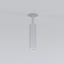 Встраиваемый светодиодный светильник Diffe серебряный 25040/LED (058227)