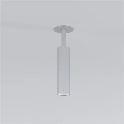 Встраиваемый светодиодный светильник Diffe серебряный 25040/LED (058227)