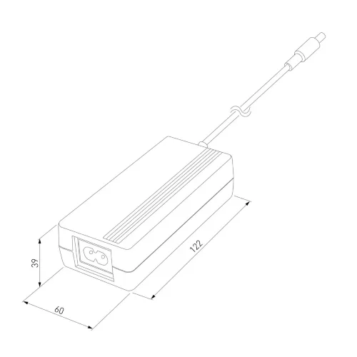 Блок питания для светодиодной ленты 24 В 72W Трансформатор 24V 72W - фото 2