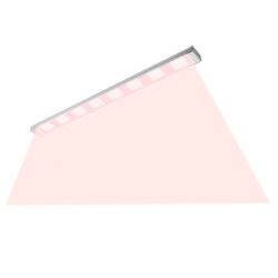 ULT-P73B-100W-SPLX-L105-K IP54 WHITE WINTERGARDEN LINKABLE Светильник светодиодный накладной, Спектр с дальним красным для фотосинтеза, Корпус белый, Угол 60 градусов