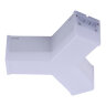 ULO-N11Y-10W-6500K IP40 WHITE Светильник светодиодный Y-образный, Белый свет 6500K, 2000Лм, Алюминий, Цвет белый, TM Uniel - фото 1