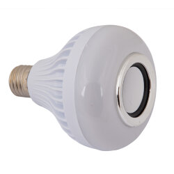 ULI-Q340 8W-RGB-E27 WHITE Светодиодный светильник Диско, с динамиком и Bluetooth, 220В, Белый