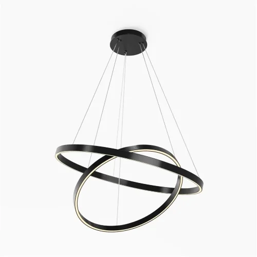 Подвесной светильник Rim 3000-4000К 83Вт (Черный) - фото 3