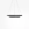 Подвесной светильник Rim 3000-4000К 83Вт (Черный) - фото 4