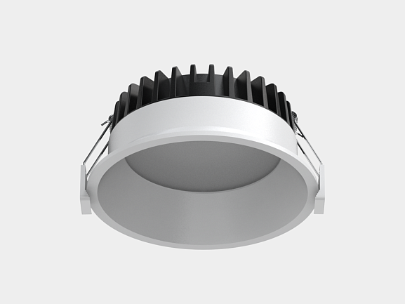 Светильник светодиодный диммируемый потолочный встраиваемый , серия WL-BQ, Белый, 15Вт, IP44, Теплый белый (3000К), BQ009115-WH-WW - фото