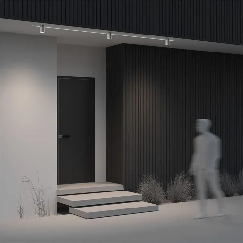 Уличный трековый светильник Alfa Elasity IP 3000K 16Вт 38° белый (Белый) - фото 4