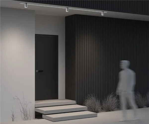 Уличный трековый светильник Alfa Elasity IP 3000K 16Вт 38° белый (Белый) - фото 7