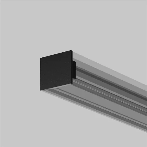 Комплект заглушек (для профиля 25×22) 2 шт., ALM-2522-B-EC 642066 (Черный) - фото 5