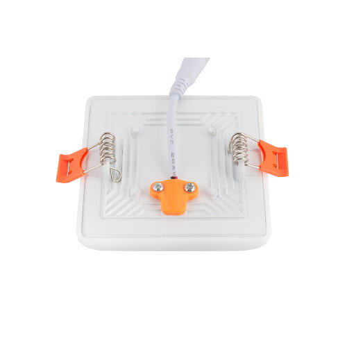 DK4603-DW Встраиваемый светильник, IP 20, 9 Вт, LED 4000, белый, пластик. Фото 5