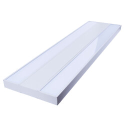 ULO-K16B 2x22W-4000K-L100 5W-3000K IP44 LIGHT GREY Светильник линейный светодиодный подвесной с фоновой подсветкой, Белый свет 4000К, Алюминий, Цвет светло-серый, TM Uniel