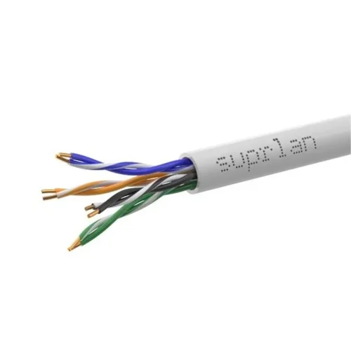 Кабель витая пара U/UTP кат.5E 4х2х24AWG solid Cu LSZH нг(А)-HF In. Standard (м) SUPRLAN 01-0320-1 - фото
