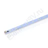 Светодиодная линейка 2835, 12 led, 220V, 5W, 350mm, D181, warm white - фото.