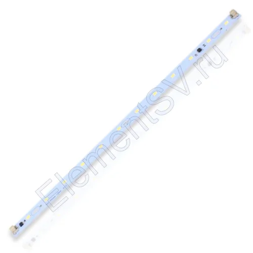 Светодиодная линейка 2835, 12 led, 220V, 5W, 350mm, D181, warm white - фото 3.