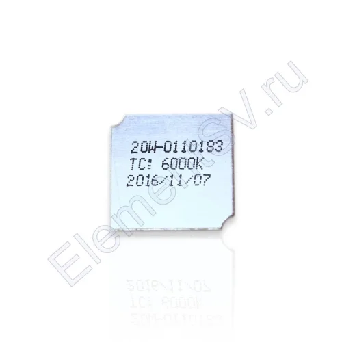 Светодиодная COB матрица XY1919 W70 (30-34V, 20W, 600mA, EPISTAR, white) - фото 2.