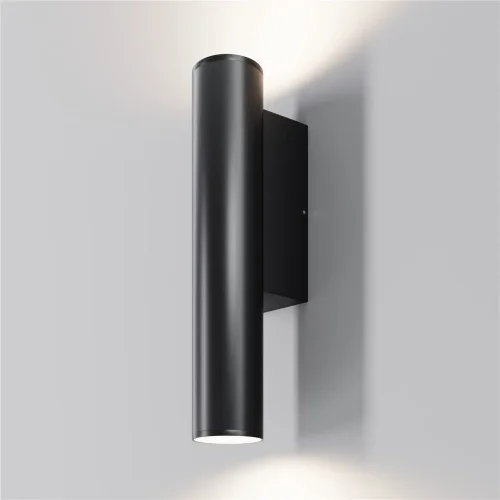 Настенный светильник Труба / Tube 3000K 6Вт IP 65 (Черный) O508WL-L6B3K - фото 3