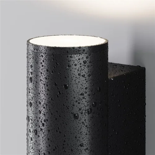 Настенный светильник Труба / Tube 3000K 6Вт IP 65 (Черный) O508WL-L6B3K - фото 4