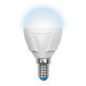 LED-G45 7W-NW-E14-FR PLP01WH Лампа светодиодная, Форма шар, матовая, Серия ЯРКАЯ, Белый свет 4000K - фото 1