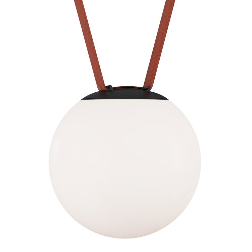 DK5553-BK Cветильник для трека-ремня Belty, серия Orb, со светодиодом, D180*H181мм, 48V DC, 10W, RA90, 120°, 3000K, IP20, белый, акрил. Фото 5