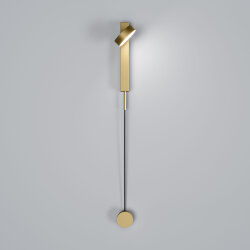 Настенный светодиодный светильник Orco LED диммируемый 40112/LED латунь