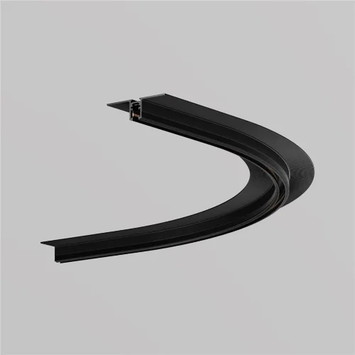 Коннектор радиусный D600 встраиваемый под ГКЛ 9,5мм Levity черный (Черный) - фото 2