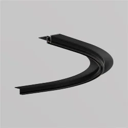 Коннектор радиусный D600 встраиваемый под ГКЛ 9,5мм Levity черный (Черный)