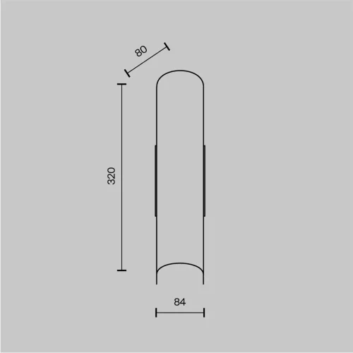 Настенный светильник (бра) Gioia E14х2 40Вт (Хром) - фото
