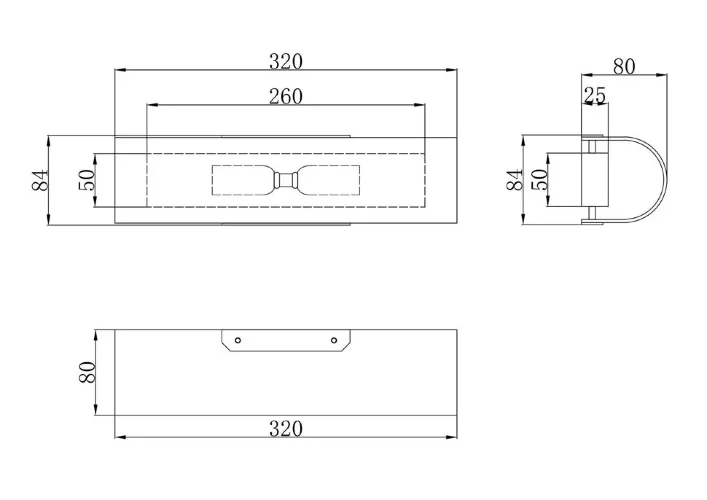 Настенный светильник (бра) Gioia E14х2 40Вт (Хром) - фото 4