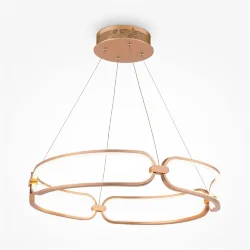 Подвесной светильник Chain 3000K 50Вт (Золото)