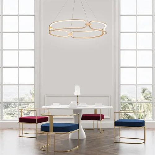 Подвесной светильник Chain 3000K 50Вт (Золото) - фото 11