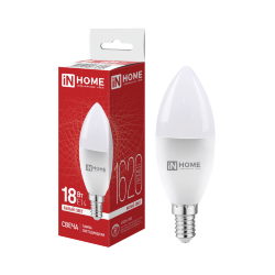 Лампа светодиодная LED-СВЕЧА-VC 18Вт 230В E14 4000K 1620Лм IN HOME