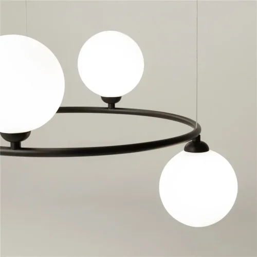 Подвесной светильник Ring G9х4 (Черный) - фото 5