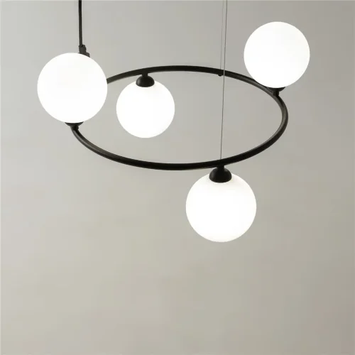 Подвесной светильник Ring G9х4 (Черный) - фото 6