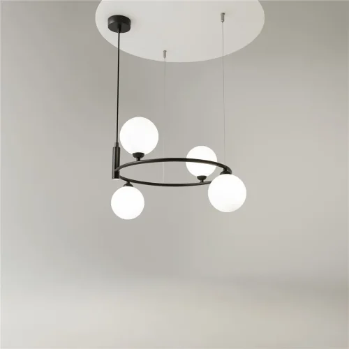 Подвесной светильник Ring G9х4 (Черный) - фото 7