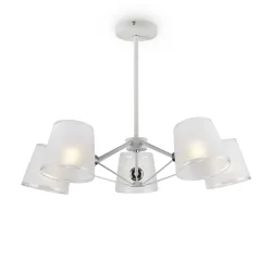 Люстра FR5108PL-05CH Джино E14x5 (Хром) FR5108PL-05CH
