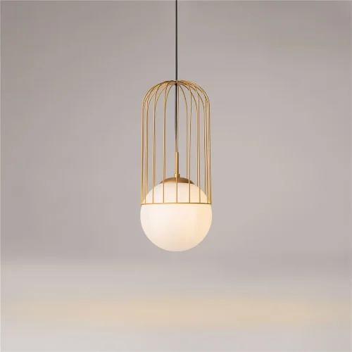 Подвесной светильник Telford E27х1 60Вт (Золото) - фото 9