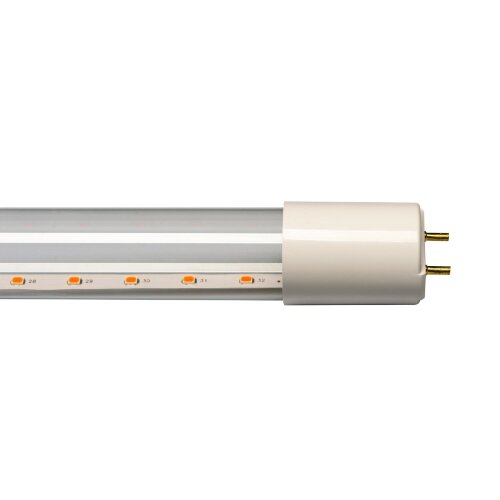 LED-T8-9W-SPSB-G13-CL PLP30WH Лампа светодиодная для растений, Форма T8, прозрачная, Спектр для рассады и цветения. - фото 4