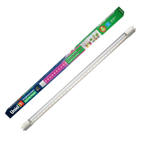 LED-T8-9W-SPSB-G13-CL PLP30WH Лампа светодиодная для растений, Форма T8, прозрачная, Спектр для рассады и цветения. - фото 7