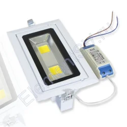Встраиваемый потолочный прожектор (30W, 220V, Warm White)