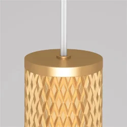 Подвесной светильник Focus Design GU10 1x10Вт (Матовое Золото)