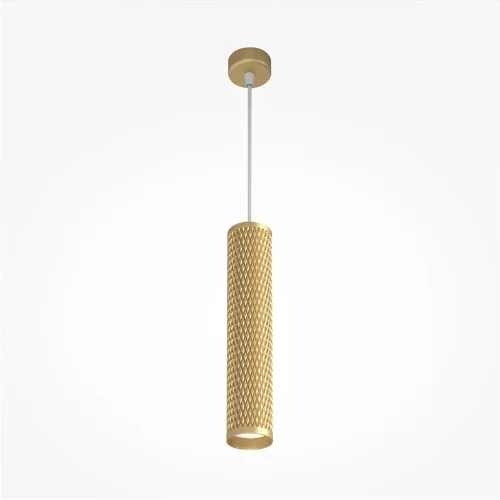 Подвесной светильник Focus Design GU10 1x10Вт (Матовое Золото) - фото 4