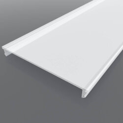 Рассеиватель поликарбонатный для профиля LC-LRM-M55-2 матовый