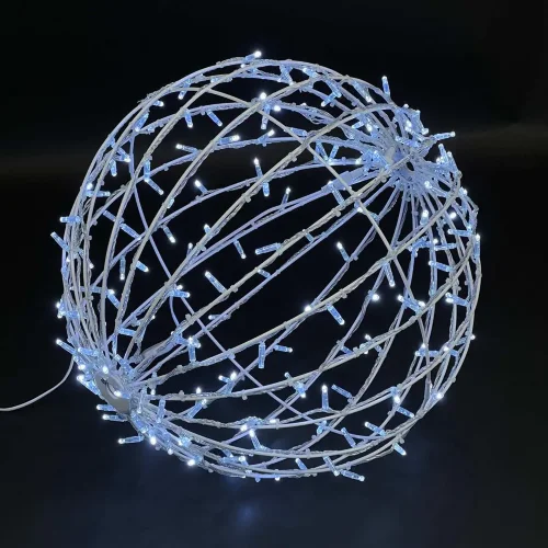 Светодиодная Фигура &#171;Световой Шар&#187; Ø0,65м Белая 220В, IP65. Фото 1.