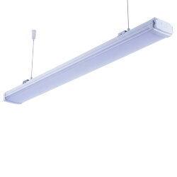 ULO-K21A 20W-4000K-L62-K IP65 WHITE Светильник линейный светодиодный подвесной, Белый свет 4000K, 2200Лм, 625х84х44мм, Корпус белый, TM Uniel