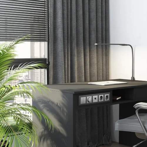 Рамка из поликарбоната на 5 постов Stark графит матовый W0051864 - фото 3