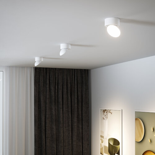 Светильник накладной светодиодный Smooth 10W 4000K белый - Фото 4