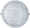 Светильник ЛОН 94 803 NBL-R2-60-E27/WH 1х60Вт E27 IP54 (аналог НПБ 1302 бел. круг с решеткой 60Вт) Navigator 94803 - фото