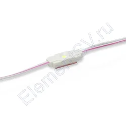 Светодиодный модуль квадратный 2835-1 (0,44W, 12V, Cool White)