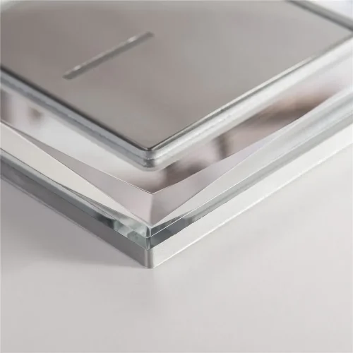 Рамка из стекла на 1 пост Diamant зеркальный W0011220 - фото 4